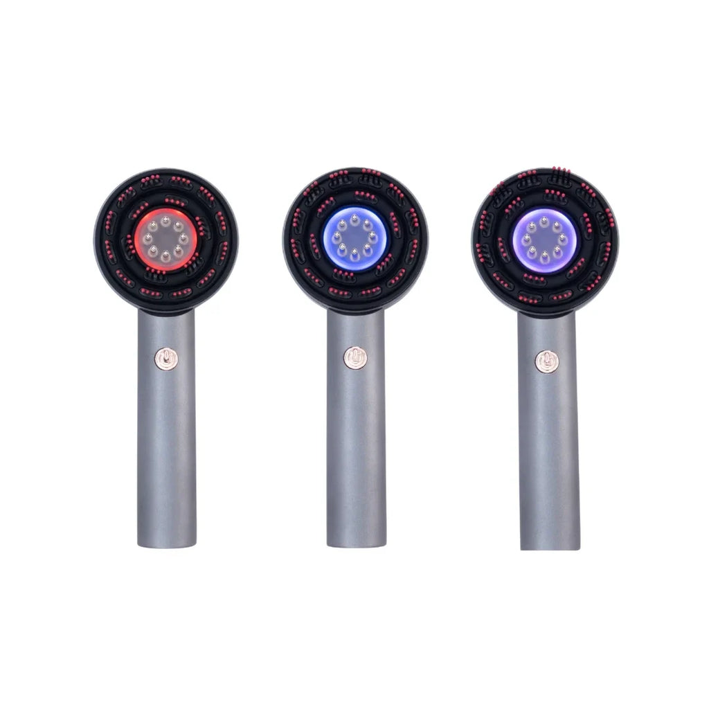 Cepillo Masajeador Capilar Eléctrico – Estimulador de Crecimiento