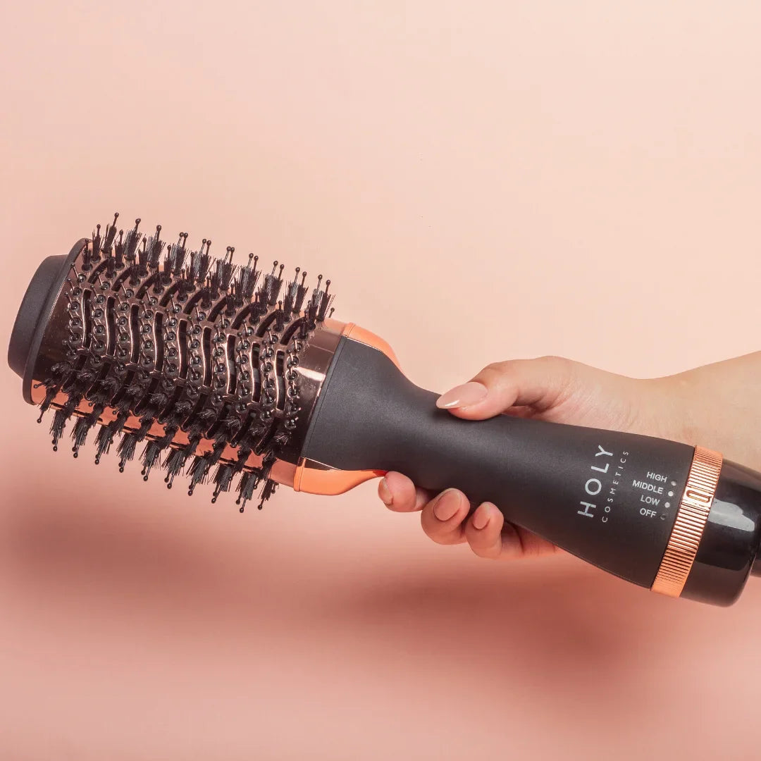 Cepillo Secador Oro Rosa Holy